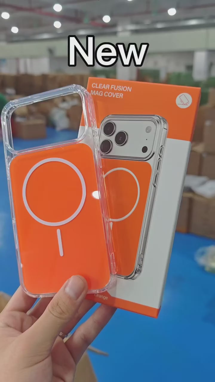 CLEAR FUSION MAGSAFE SUPPORT MOBILE CASES