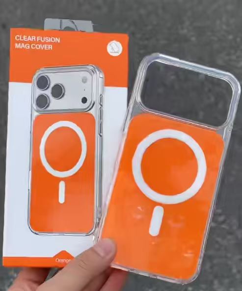 CLEAR FUSION MAGSAFE SUPPORT MOBILE CASES