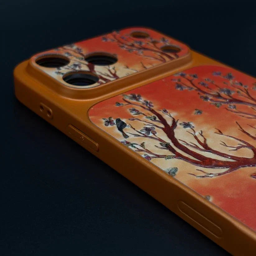 Luxury Deer Embroidery Mobile Case Cover for iPhone Series